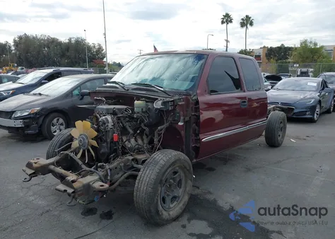 2000 GMC Sierra 1500 Sle from USA, damaged, VIN 1GTEC19V7YZ203685